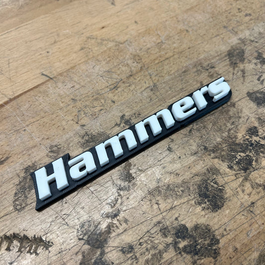 Custom Toolbox Drawer Emblems - Hammers