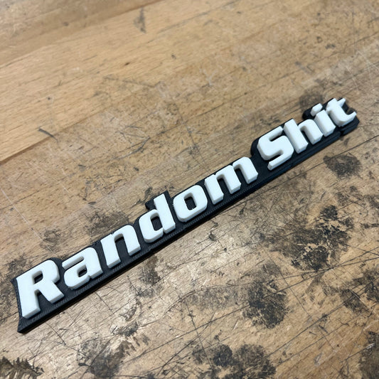 Custom Toolbox Drawer Emblems - Random Shit