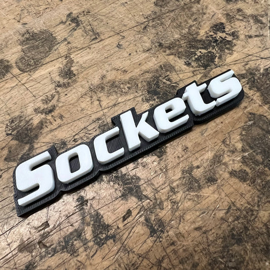 Custom Toolbox Drawer Emblems - Sockets