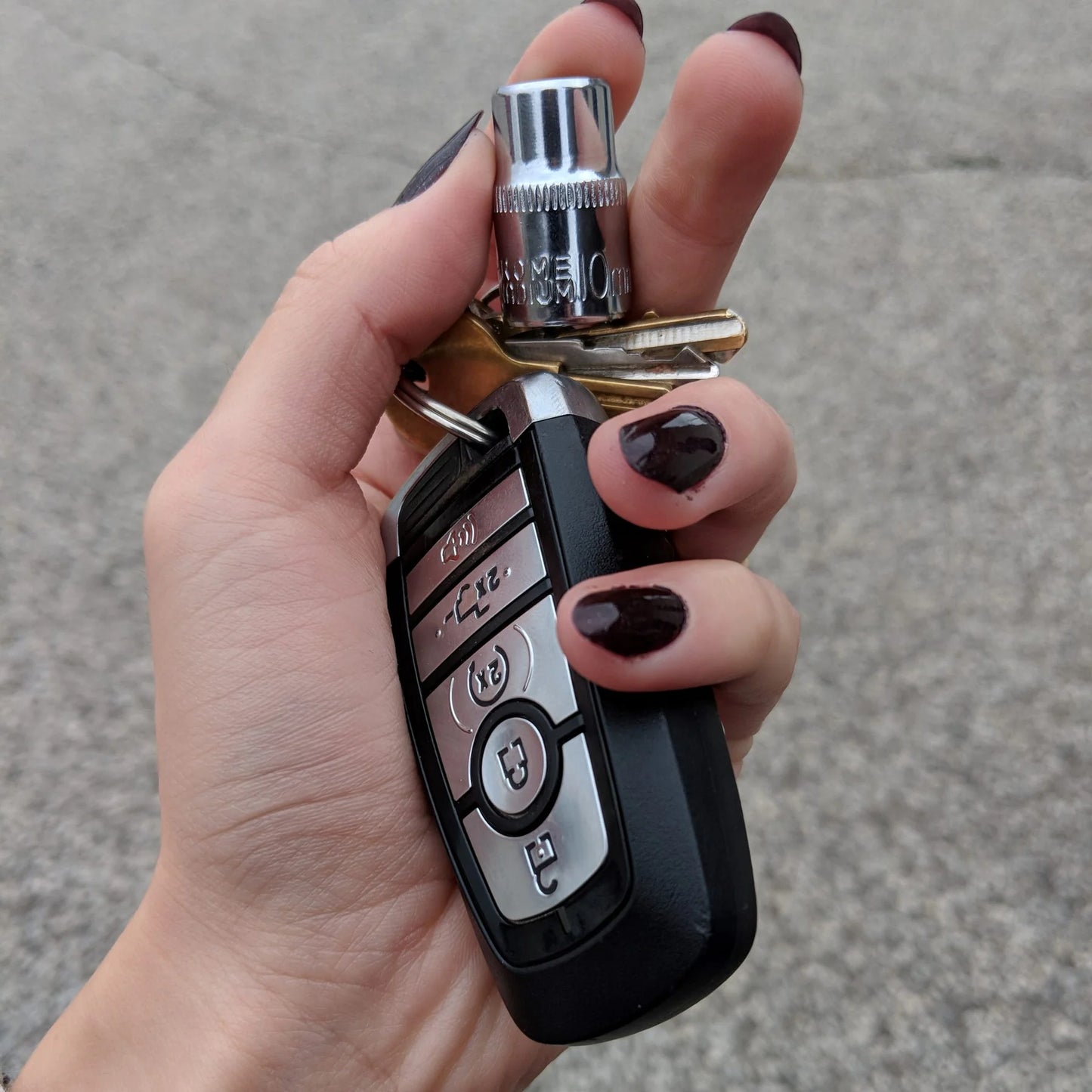 10mm Socket Keychain