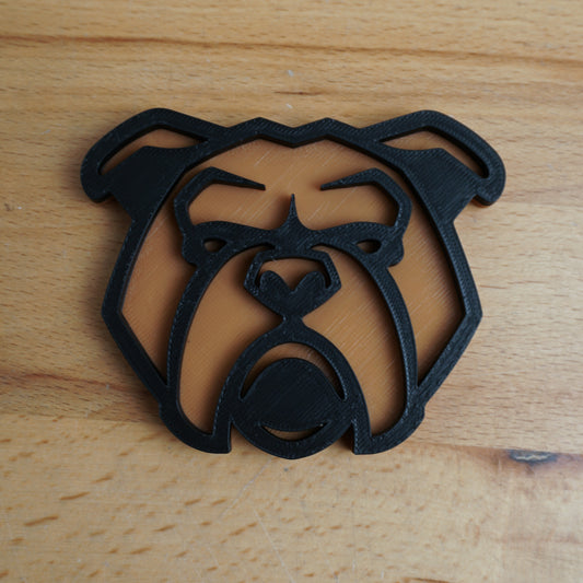 Emblème de boîte à outils personnalisé - Crâne - Plusieurs couleurs disponibles