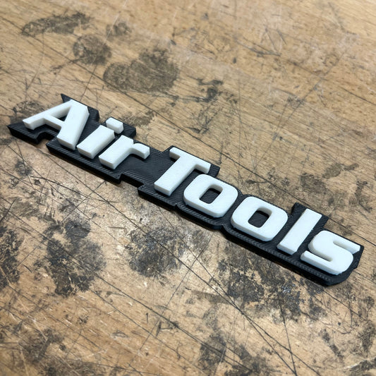 Custom Toolbox Drawer Emblems - Air Tools