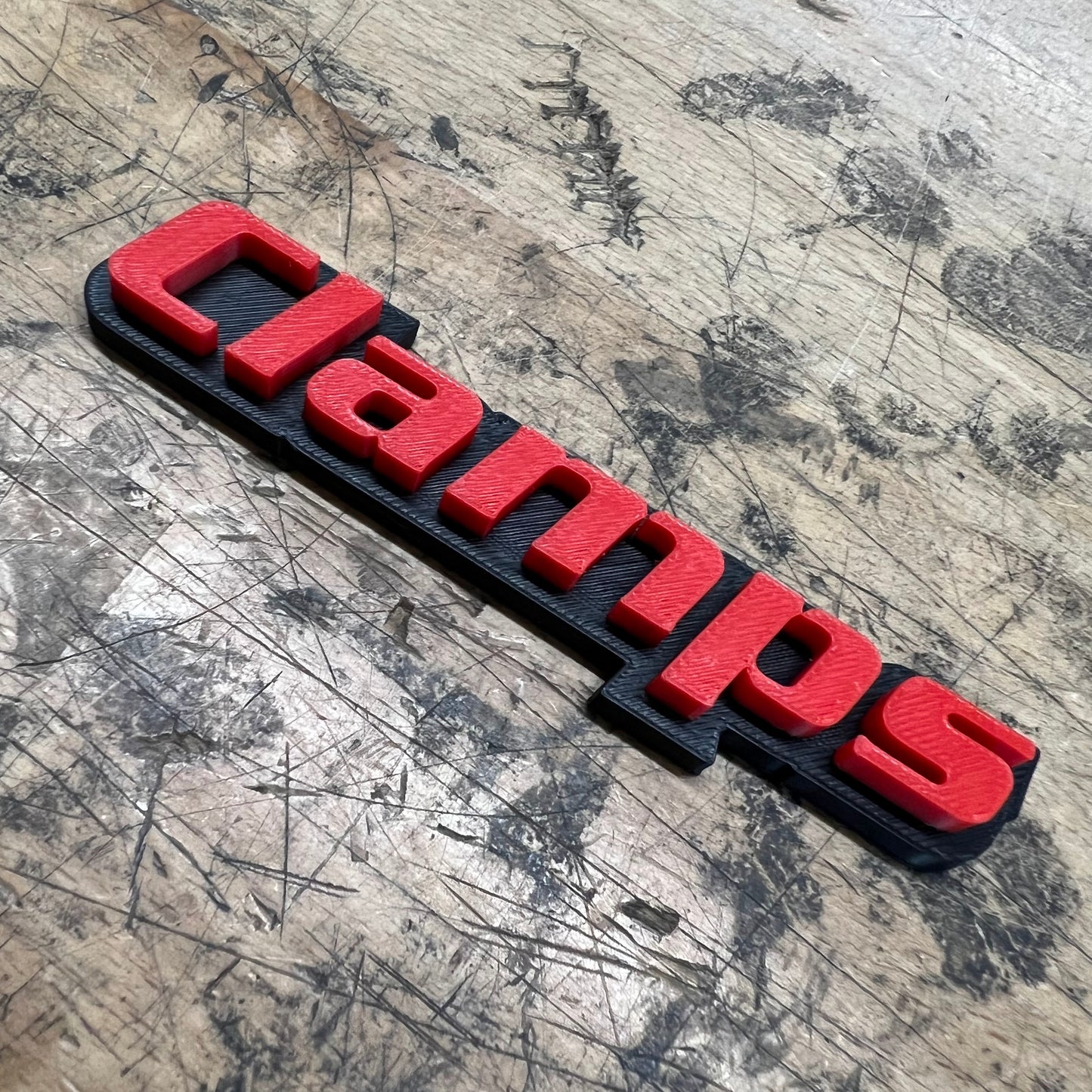 Custom Toolbox Drawer Emblems - Clamps