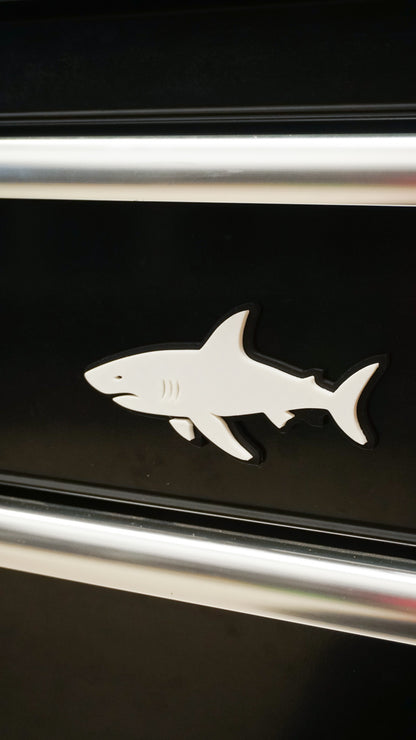 Custom Toolbox Animal Emblem - Shark - Multiple Colors Available