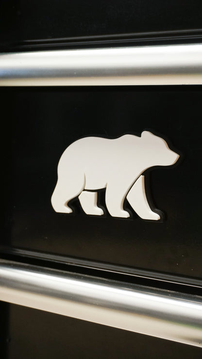 Custom Toolbox Animal Emblem - Bear - Multiple Colors Available