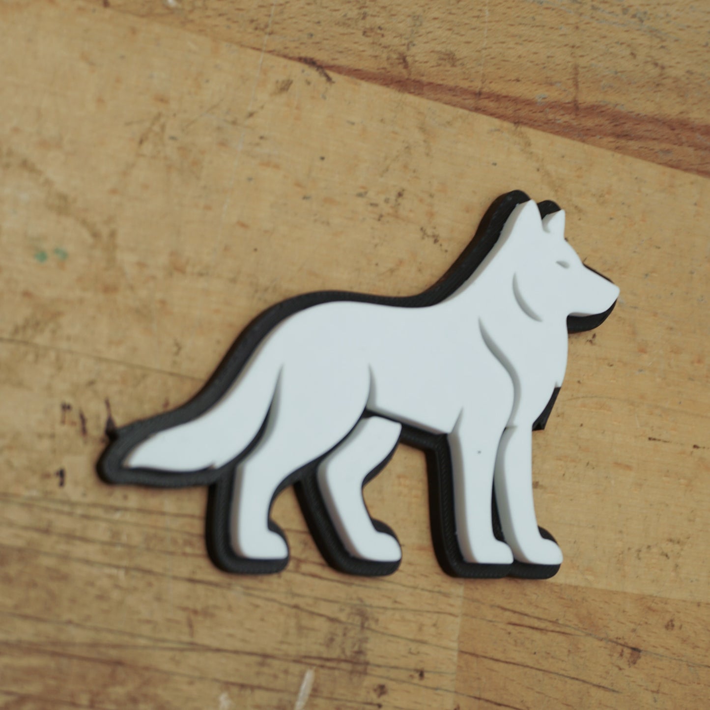Custom Toolbox Animal Emblem - Wolf - Multiple Colors Available