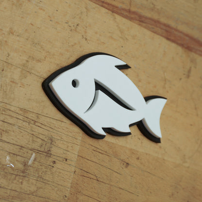 Custom Toolbox Animal Emblem - Fish - Multiple Colors Available