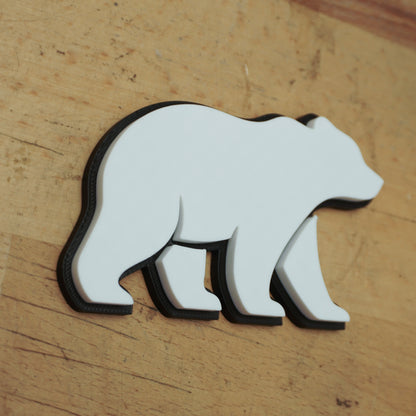 Custom Toolbox Animal Emblem - Bear - Multiple Colors Available