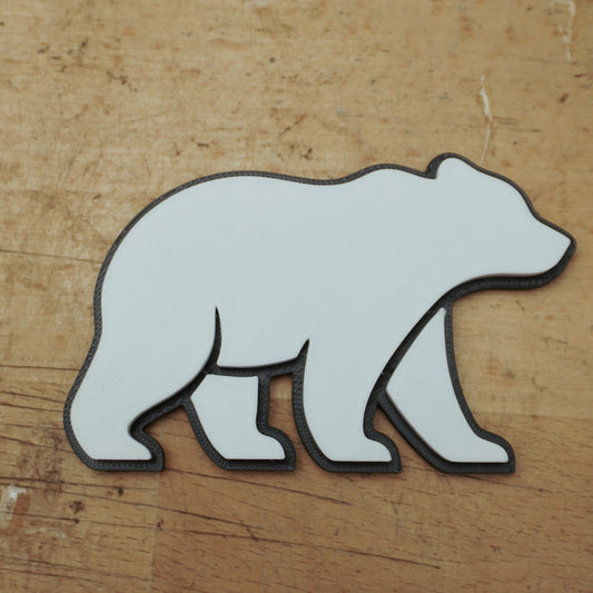 Custom Toolbox Animal Emblem - Bear - Multiple Colors Available