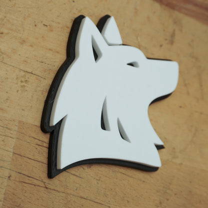 Custom Toolbox Animal Emblem - Wolf Head - Multiple Colors Available