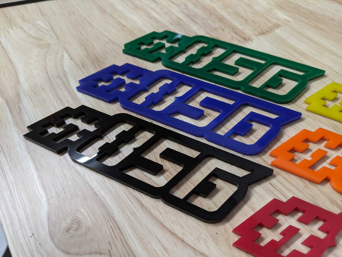 Toolbox Badges - Moto Number Pack - Dual Layer - Multiple Color Choices