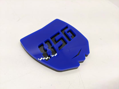 Toolbox Badges - Moto Number Pack - Dual Layer - Multiple Color Choices